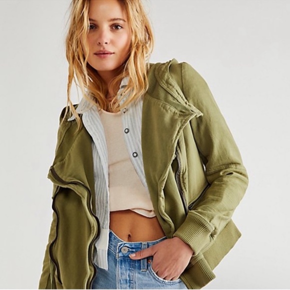 NWT Free People We The Free | Carmen Moto Jacket | Medium - Picture 1 of 16